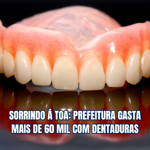 Com Cidade em Estado de calamidade Pública, Prefeito de Remígio Aproveita Dispensa de Licitação e Compra Mais de 60 Mil Em Dentaduras