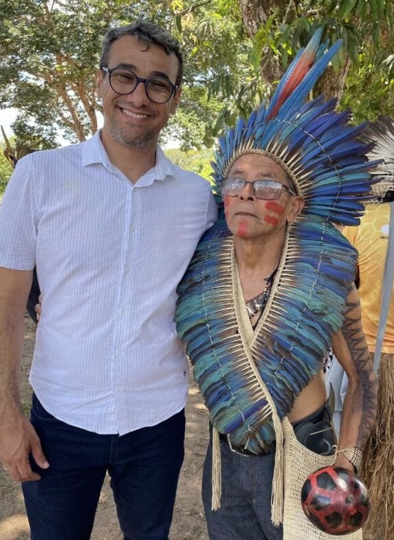 Deputado Chió e Ministra Sônia Guajajara participam de evento que homologa Terra Indígena Potiguara de Monte-Mor na Paraíba